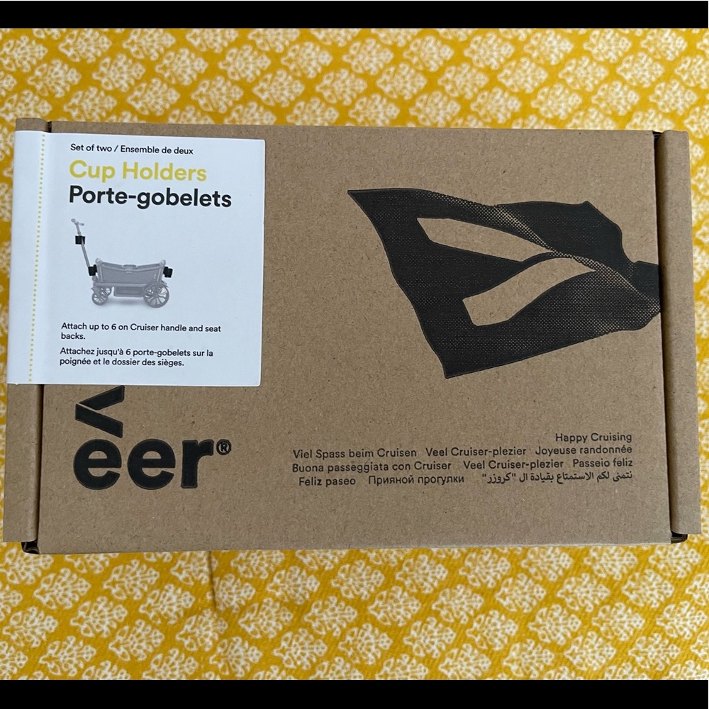 2 Veer cup holders